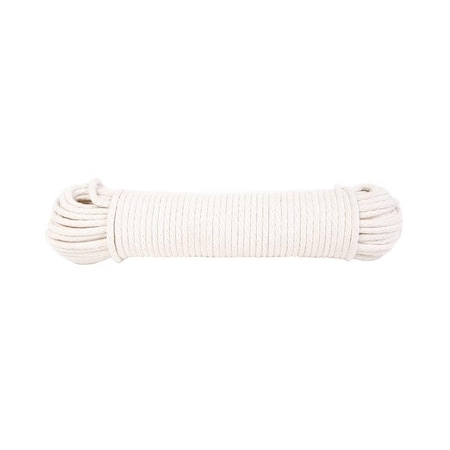 Koch Industries Koch Industries 7/32 in. D X 100 ft. L Natural Solid Braided Cotton Poly Blend Sash Cord 5600725